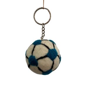 Sport spheres, light blue - beige color