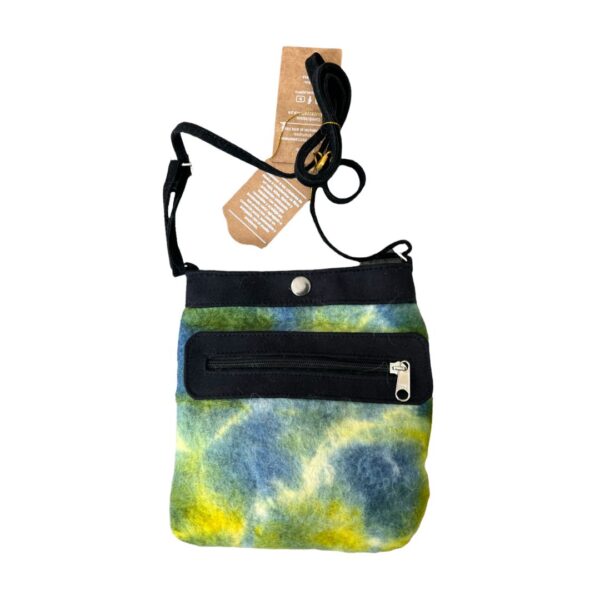 Sac en feutre multicolore